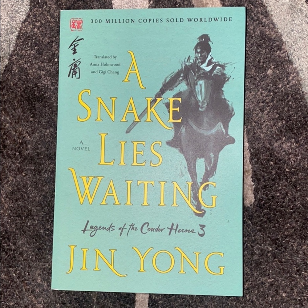 A snake lies waiting book